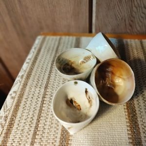 Porcelain Saki Cups